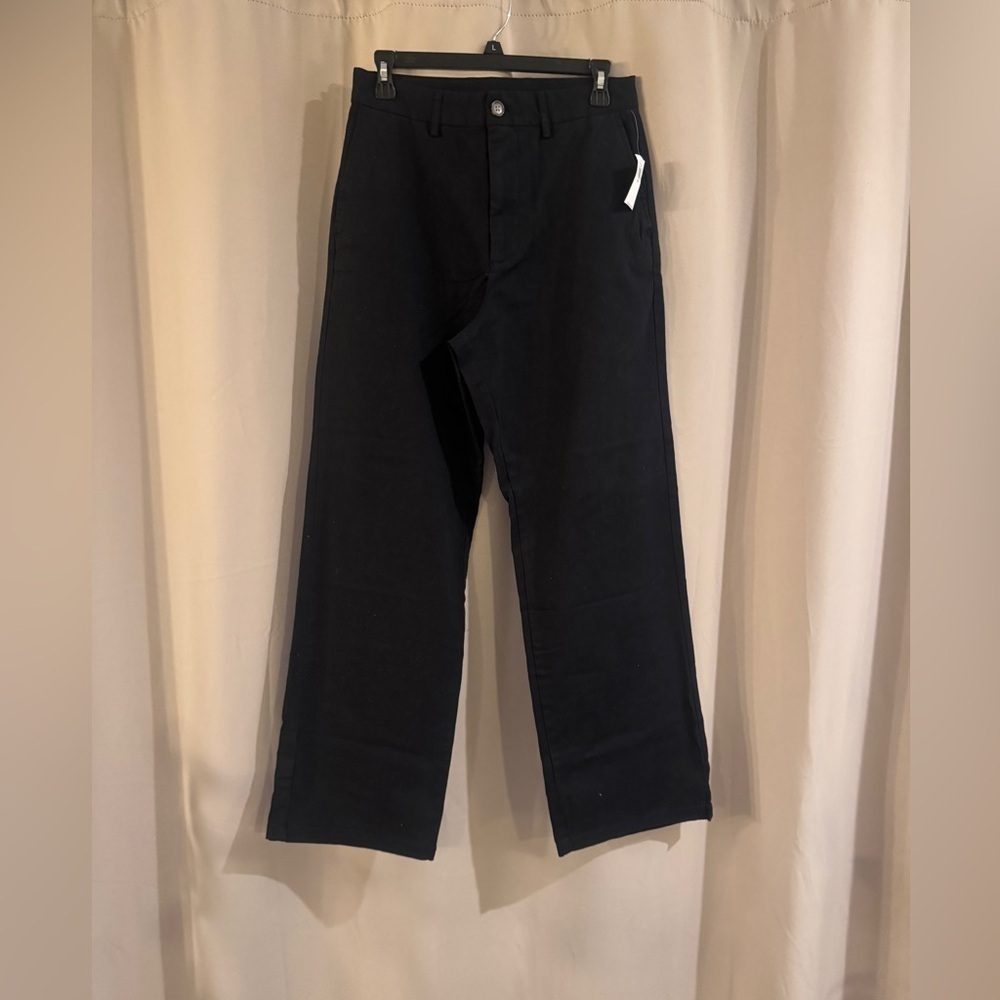 Men's NWT Black Old Navy Wide Leg Pants